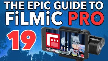 19. DJI OSMO Mobile Support – Epic Guide to FiLMiC Pro